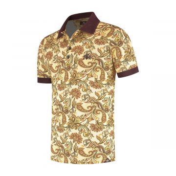 Paisley - Poloshirt Piqué Baumwolle