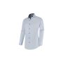 North - Effen overhemd met contrastdetails 100% CO