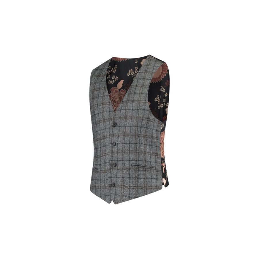 Umar - gilet in 100% wol kwaliteit