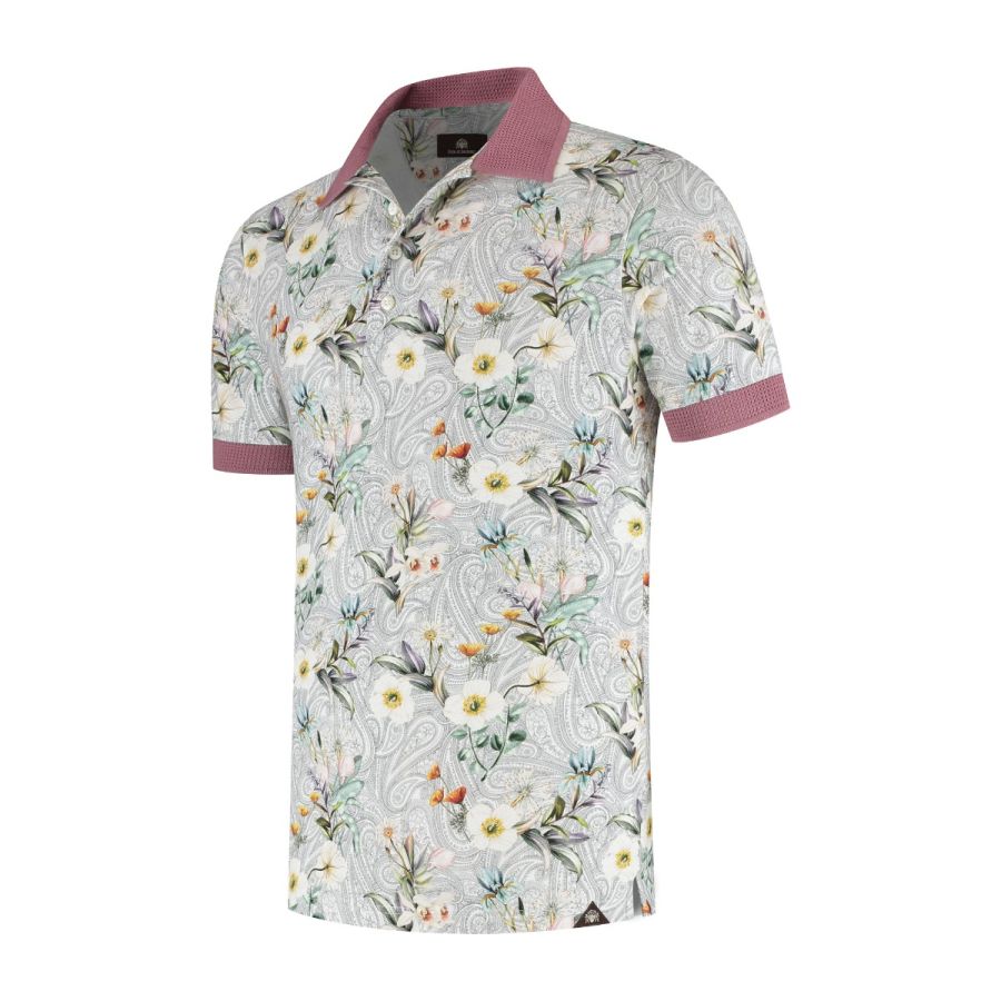 Padrino - Poloshirt fil d'écosse stretch